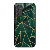 Abstract Green Samsung Galaxy M34 5G Glass Back Cover Online