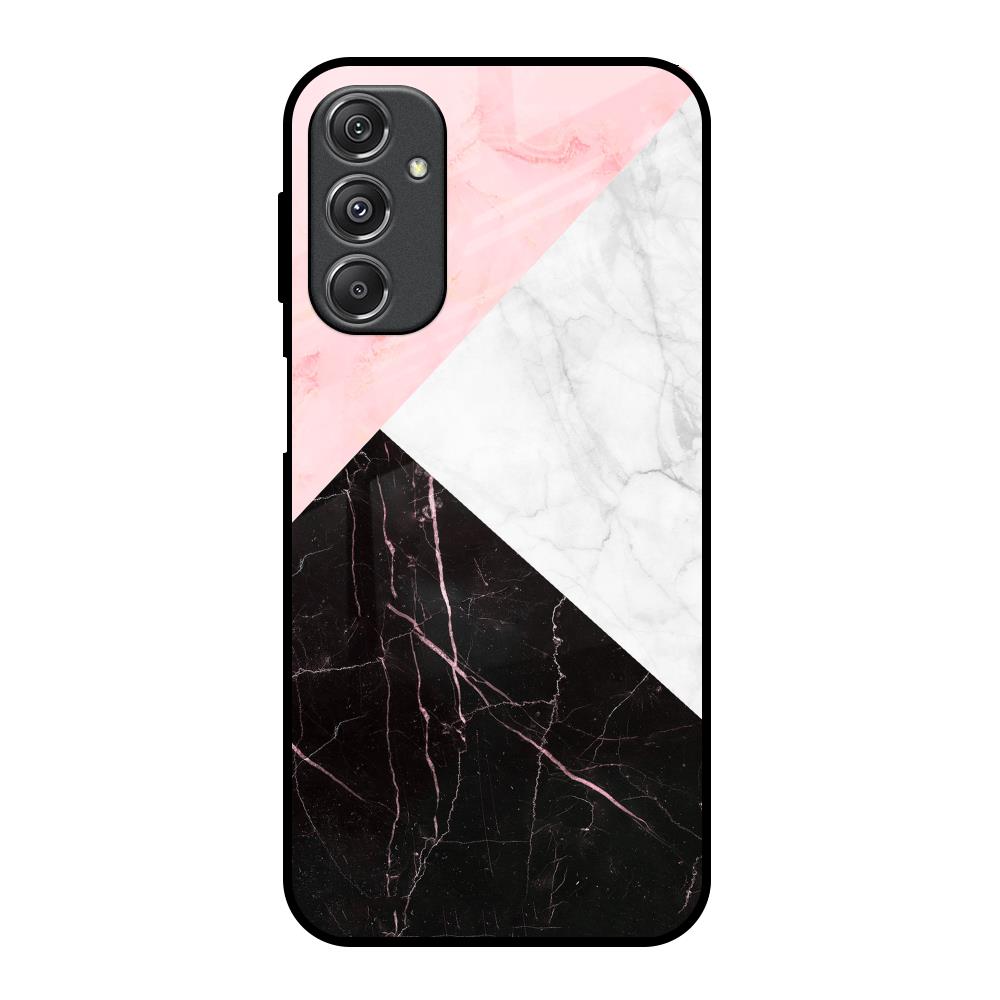Marble Collage Art Samsung Galaxy M34 5G Glass Back Cover Online