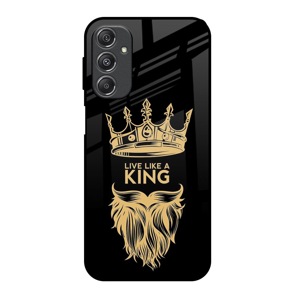 King Life Samsung Galaxy M34 5G Glass Back Cover Online