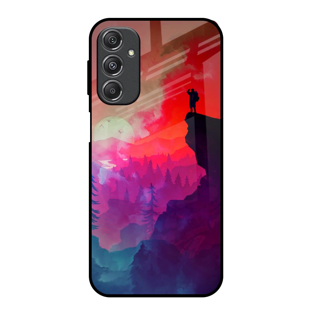 Dream So High Samsung Galaxy M34 5G Glass Back Cover Online