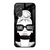 Girl Boss Samsung Galaxy M34 5G Glass Back Cover Online