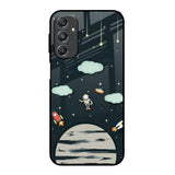 Astronaut Dream Samsung Galaxy M34 5G Glass Back Cover Online