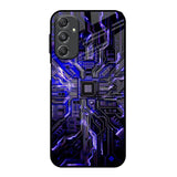 Techno Color Pattern Samsung Galaxy M34 5G Glass Back Cover Online