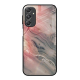 Pink And Grey Marble Samsung Galaxy M34 5G Glass Back Cover Online