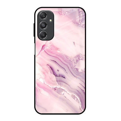 Diamond Pink Gradient Samsung Galaxy M34 5G Glass Back Cover Online