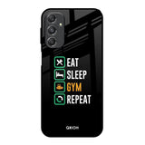 Daily Routine Samsung Galaxy M34 5G Glass Back Cover Online