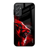 Red Angry Lion Samsung Galaxy M34 5G Glass Back Cover Online