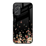 Floating Floral Print Samsung Galaxy M34 5G Glass Back Cover Online