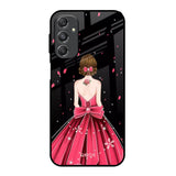 Fashion Princess Samsung Galaxy M34 5G Glass Back Cover Online