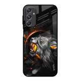 Aggressive Lion Samsung Galaxy M34 5G Glass Back Cover Online