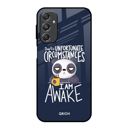 Struggling Panda Samsung Galaxy M34 5G Glass Back Cover Online