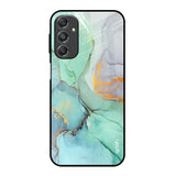 Green Marble Samsung Galaxy M34 5G Glass Back Cover Online