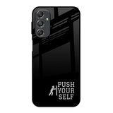 Push Your Self Samsung Galaxy M34 5G Glass Back Cover Online