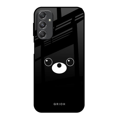 Cute Bear Samsung Galaxy M34 5G Glass Back Cover Online