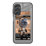 Space Ticket Samsung Galaxy M34 5G Glass Back Cover Online
