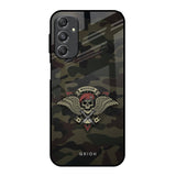 Army Warrior Samsung Galaxy M34 5G Glass Back Cover Online