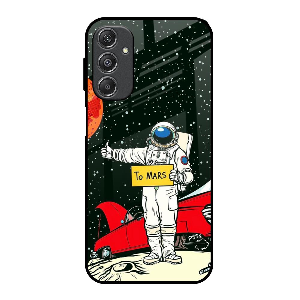 Astronaut on Mars Samsung Galaxy M34 5G Glass Back Cover Online