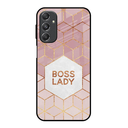 Boss Lady Samsung Galaxy M34 5G Glass Back Cover Online
