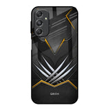 Black Warrior Samsung Galaxy M34 5G Glass Back Cover Online