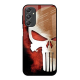 Red Skull Samsung Galaxy M34 5G Glass Back Cover Online