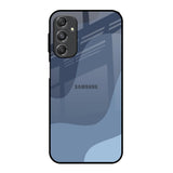 Navy Blue Ombre Samsung Galaxy M34 5G Glass Back Cover Online