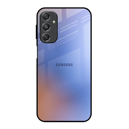 Blue Aura Samsung Galaxy M34 5G Glass Back Cover Online