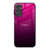 Purple Ombre Pattern Samsung Galaxy M34 5G Glass Back Cover Online
