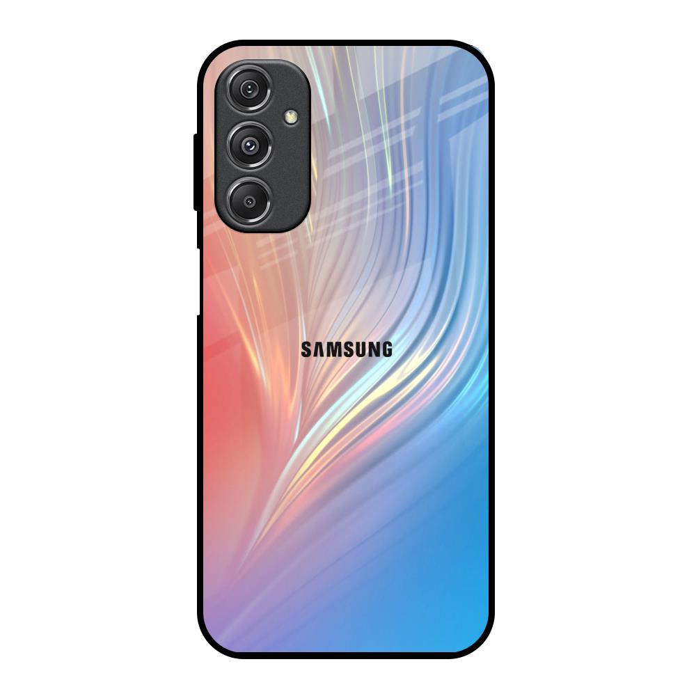Mystic Aurora Samsung Galaxy M34 5G Glass Back Cover Online