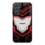 Quantum Suit Samsung Galaxy M34 5G Glass Back Cover Online