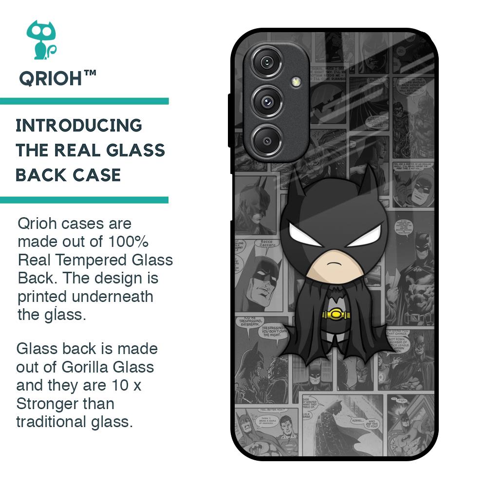 Cartoon Art Glass Case for Samsung Galaxy M34 5G