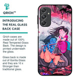 Radha Krishna Art Glass Case for Samsung Galaxy M34 5G