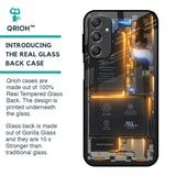 Glow Up Skeleton Glass Case for Samsung Galaxy M34 5G