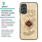 Magical Map Glass Case for Samsung Galaxy M34 5G
