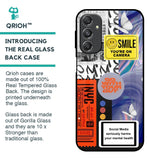 Smile for Camera Glass Case for Samsung Galaxy M34 5G