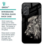 Brave Lion Glass Case for Samsung Galaxy M34 5G