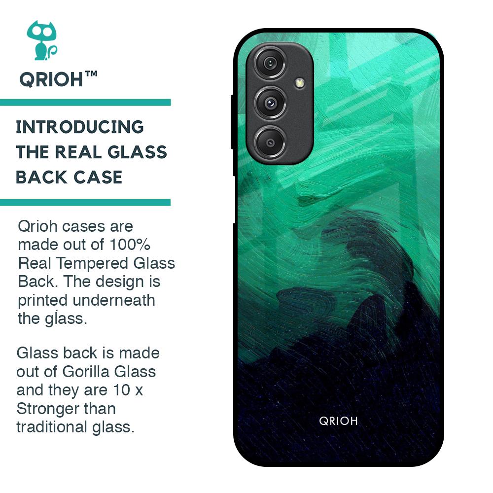 Scarlet Amber Glass Case for Samsung Galaxy M34 5G