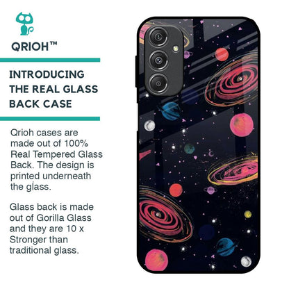 Galaxy In Dream Glass Case For Samsung Galaxy M34 5G