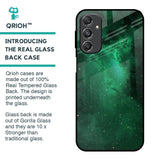 Emerald Firefly Glass Case For Samsung Galaxy M34 5G