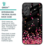 Heart Rain Fall Glass Case For Samsung Galaxy M34 5G