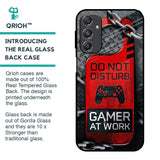 Do No Disturb Glass Case For Samsung Galaxy M34 5G
