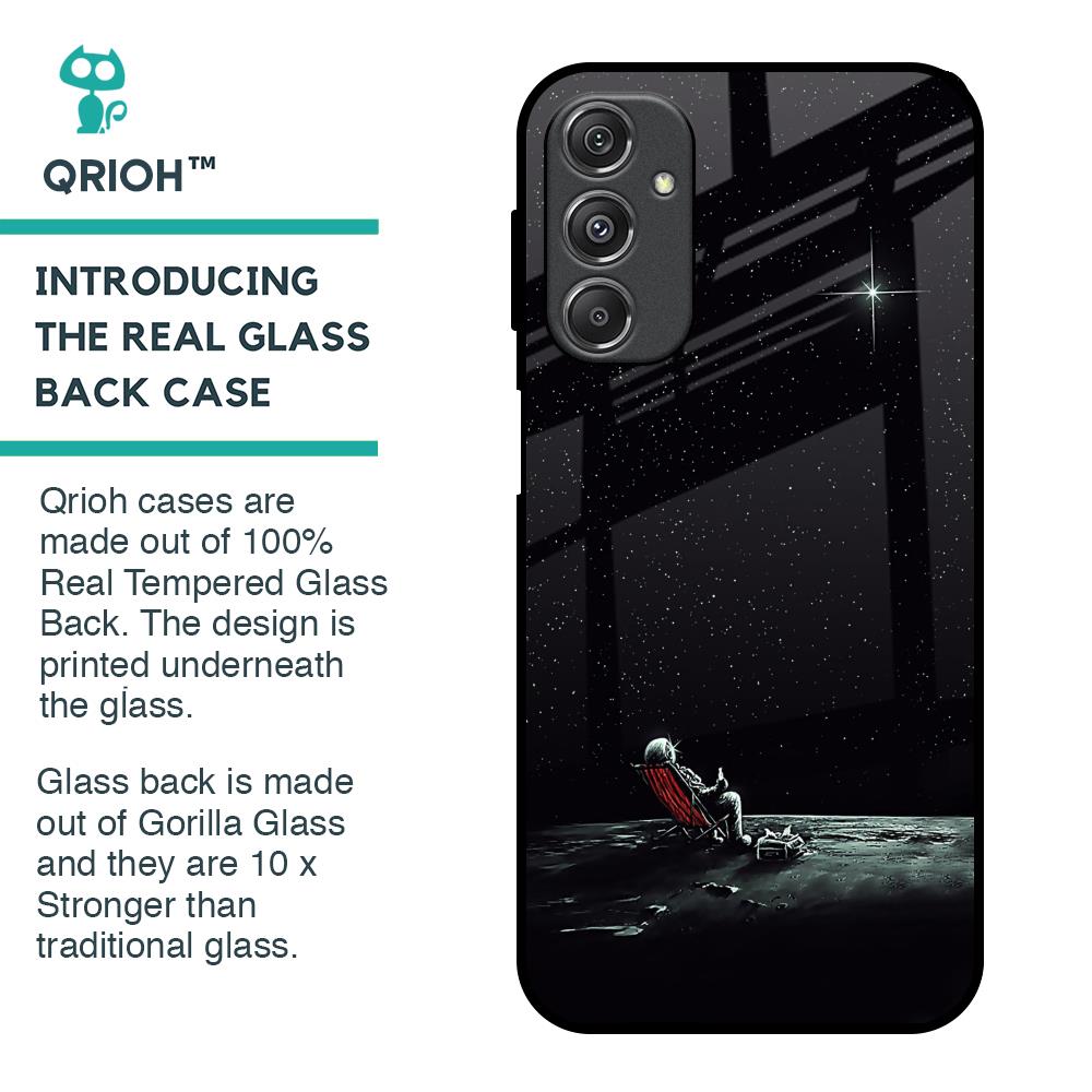 Relaxation Mode On Glass Case For Samsung Galaxy M34 5G