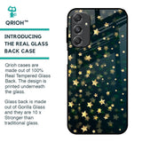Dazzling Stars Glass Case For Samsung Galaxy M34 5G