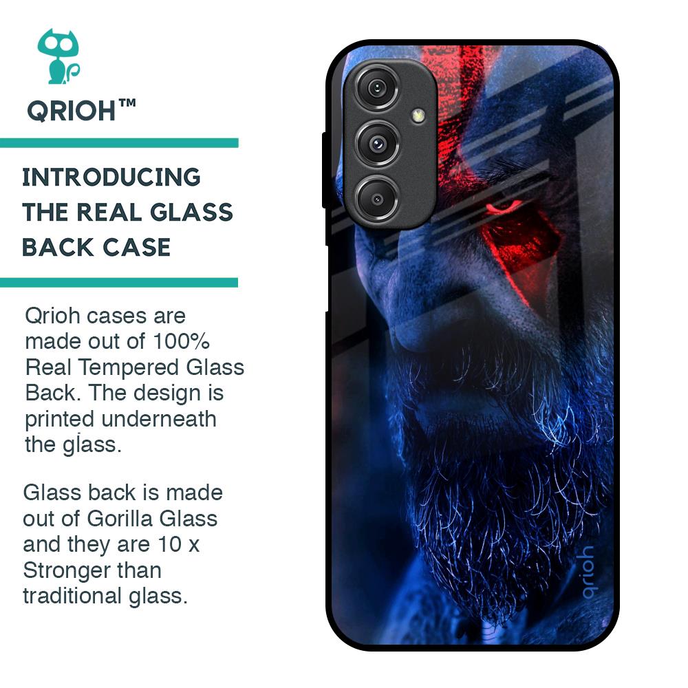 God Of War Glass Case For Samsung Galaxy M34 5G