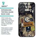 Ride Mode On Glass Case for Samsung Galaxy M34 5G