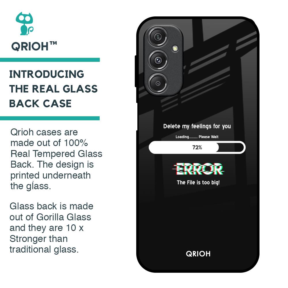 Error Glass Case for Samsung Galaxy M34 5G