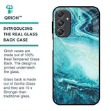 Sea Water Glass Case for Samsung Galaxy M34 5G