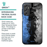 Dark Grunge Glass Case for Samsung Galaxy M34 5G