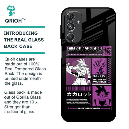 Strongest Warrior Glass Case for Samsung Galaxy M34 5G