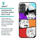 Anime Sketch Glass Case for Samsung Galaxy M34 5G