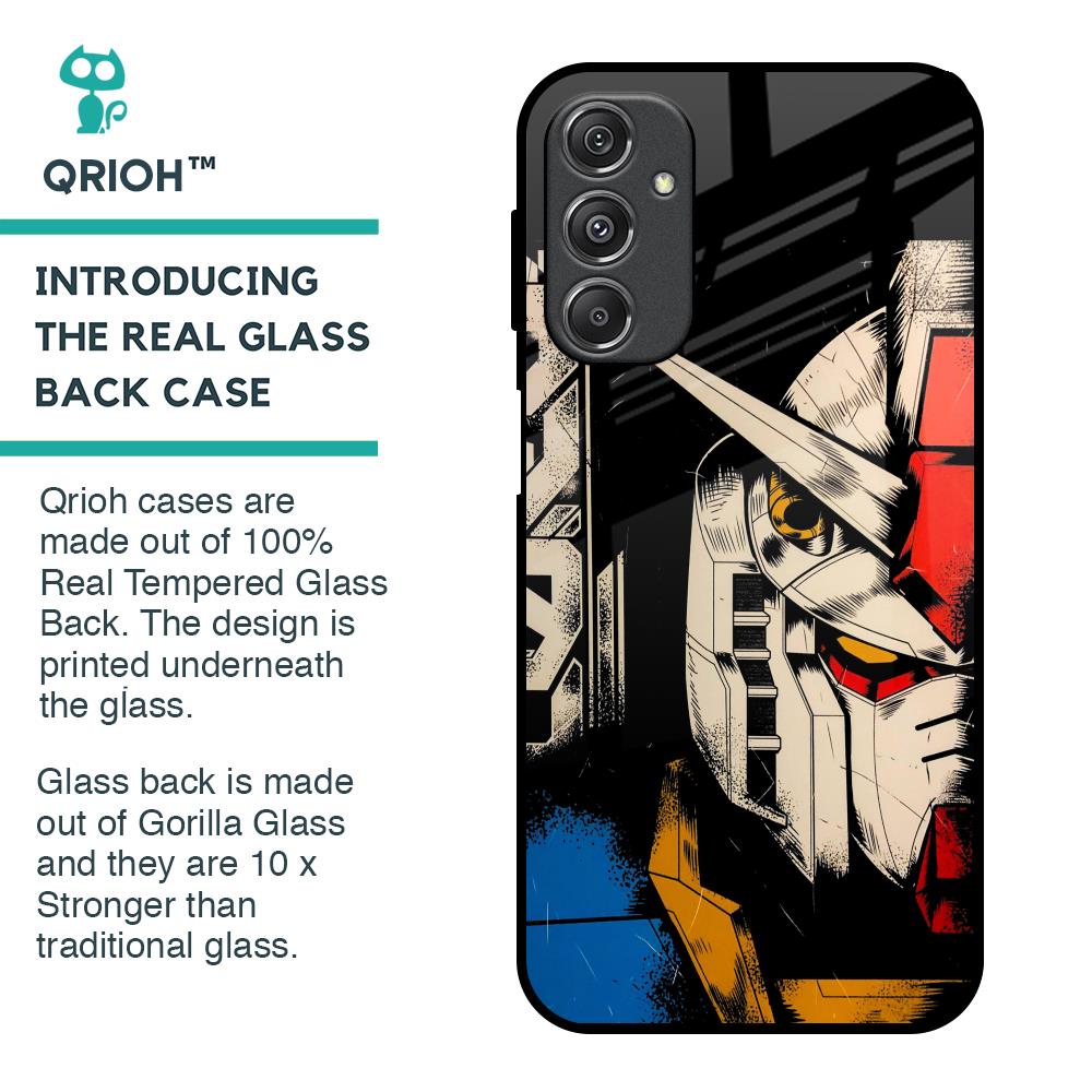Transformer Art Glass Case for Samsung Galaxy M34 5G